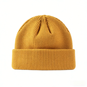Bonnet tricoté <span class=keywords><strong>de</strong></span> luxe OEM, imperméable, chaud et doux, pour l'hiver, avec logo personnalisé, casquette jacquard <span class=keywords><strong>de</strong></span> créateur pour hommes et femmes – Vente chaude - Product Image 1
