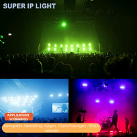 Luz LED de Pared con Efecto Pixel de 300W y 8 Zonas, DMX RDM, para Discotecas, Bares, Fiestas, DJ y Escenarios