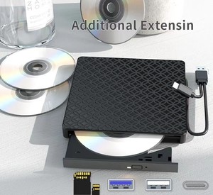 Qianwen lecteur optique externe multifonctionnel graveur de <span class=keywords><strong>DVD</strong></span> 7 en 1 USB3.0/TypeC peut se connecter à une clé USB et à une carte - Product Image 4