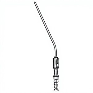 Tube d'aspiration Frazier 19 cm / 7-1/2 pouces de diamètre 3,6 mm Fr 11 Instrument chirurgical de précision pour l'aspiration efficace des fluides - Product Image 1
