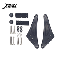 Repose-pieds avant exclusifs XIMU en alliage d'aluminium CNC pour passager, idéaux pour les motos Light Bee - Accessoires moto