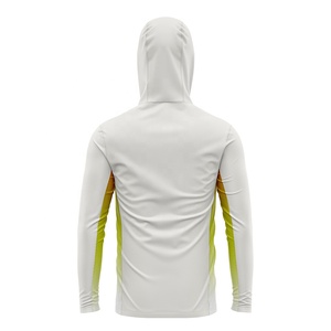 Sublimación para hombre, transpirable, UPF 50 +, camisa deportiva de pesca, máscara de protección UV, Sudadera con capucha de manga larga - Product Image 2