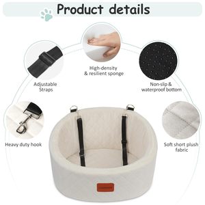 Großhandel Luxuriöse Erhöhte Hundebetten mit Neuem Design Stilvoller Autositzbezug für Haustiere - Product Image 3