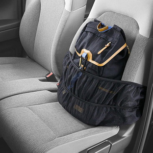Sac de rangement universel pour voiture, côté passager, avec poche en filet pour siège, sac à main pour femme, organisateur sécurisé, sac en filet en polyester - Product Image 1