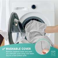 Oreiller réglable pour les jambes, le dos et la grossesse, soulage les douleurs au genou et au bas du dos