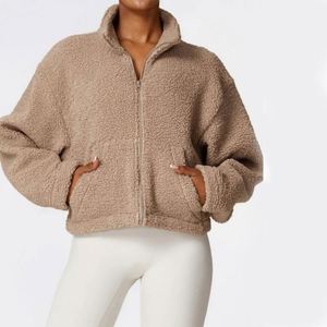 Veste d'hiver oversize pour femme, taille plus, streetwear, solide, chaude, longueur régulière, sweats à capuche personnalisés, haute qualité - Product Image 1
