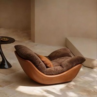Fauteuil de relaxation et de massage de style impérial, design nordique moderne et créatif, pour salon, chambre, hôtel et salle à manger