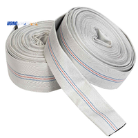 Tuyau d'incendie plat en PVC 1 pouce 40mm 50mm 65mm 80mm 100mm 125mm 150mm 250mm Doublure en PVC en caoutchouc EPDM PE TPU Tuyau en toile