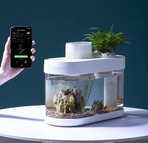 DESGEO C180 Piccolo Acquario Automatico per Allevamento Pesci, Anfibio Eco Pro con Box WIFI, Illuminazione a Gamma Geometrica, in Plastica - Product Image 4