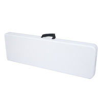 Hitree pas cher HDPE portable personnalisé blanc banc chaise extérieur en plastique salle à manger mariage jardin pique-nique chaise