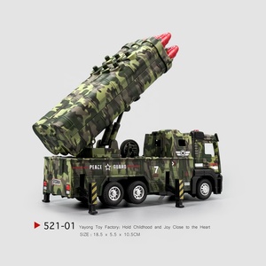 Modelo de Coche de Simulación de Aleación de Misiles Antiaéreos de Metal 1:<span class=keywords><strong>32</strong></span>, Coche de Juguete, Coche de Misiles - Product Image 5