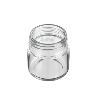 Etiqueta Personalizada, Frasco de Vidrio Transparente de 2 Oz Resistente a Niños con Tapa de Plástico Negro Mate para Medicamentos, Logotipo Personalizado - Product Image 6