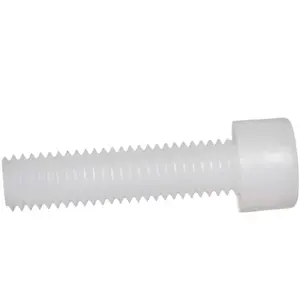 Chinese factory supply Hexagon socket head PVDF Plastic bolt plastic screw and nut