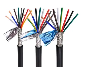 Usine OEM/ODM prix de gros marque câble électrique de qualité supérieure 3-25 noyau câble en spirale enroulé câble fil personnalisé vente chaude
