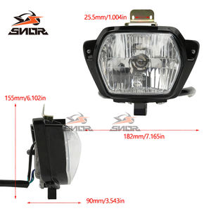 Pièces de modification de moto tout-terrain SNOR, phares LED, feux de route, adaptés à <span class=keywords><strong>Yamaha</strong></span> WR250F WR450F YZ250F YZ450F - Product Image 5