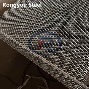 Panneau de treillis métallique galvanisé à chaud à mailles losangées / Métal déployé à haute résistance pour clôture ou décoration de plafond - Product Image 3