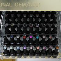 Bouteille de vernis à ongles En Gel organique Offre Spéciale couleur logo personnalisé pour Gel Uv semi-permanent Esmalte En