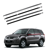Joint d'étanchéité en caoutchouc pour garniture de fenêtre, moulure extérieure gauche et droite, bande d'étanchéité pour Suzuki Grand Vitara/Escudo 05-17