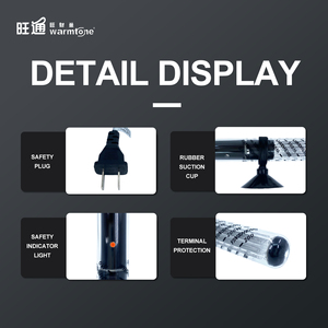 Thanh nhiệt thạch anh 50W/100W dày dặn, chống nổ, dùng làm máy nước nóng cho bể cá, phòng khách, đóng hộp - Product Image 5