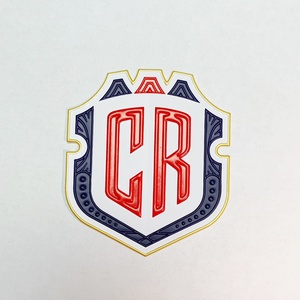 OEM Custom TPU PVC Badges Nickel-Free Iron-On 3D Custom Shape for Soccer Wear - Product Image 2