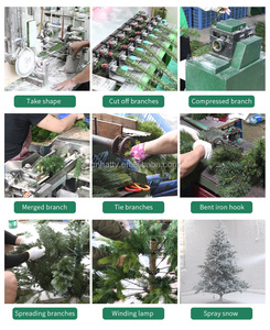 Venta al por Mayor de Fábrica: Árboles de Navidad Premium con Nieve Artificial, Material PE Ecológico, Autoensamblables, Base Gruesa - Product Image 4