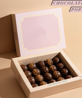 Maßgefertigte Deckel und Bodenstücke für Ostern-Schokolade, Geburtstagsgeschenke, Dankeschön-Schokoladengeschenkboxen
