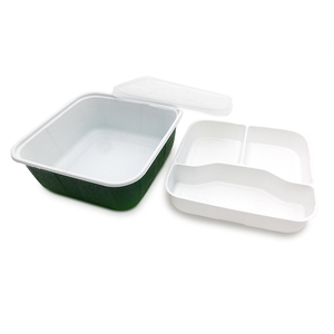 Source Factory Customization <strong>Square</strong> PP Microwave Safe Takeout <strong>Plastic</strong> Takeaway Food <strong>Containers</strong> with Divide for Fast Food - Product Image 3