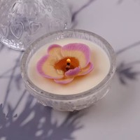 Moule en silicone pour gâteau d'orchidée 3D DIY Fleur Fondant Gelée Moule Phalaenopsis Bougie Savon Bonbons Chocolat Décoration de gâteau Outil de cuisson