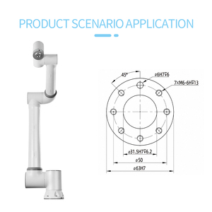 Swjd M20 công nghiệp 6-trục cánh tay robot cho độ chính xác pick-and-Place điện Báo Chí tự động hó<span class=keywords><strong>a</strong></span> chân không Gripper tầm nhìn hệ thống 220V/48V - Product Image 6