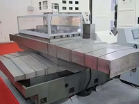 Soufflet télescopique en acier pour la protection des centres d'usinage CNC |   Couverture télescopique en acier pour soufflet |   Soufflet télescopique en acier