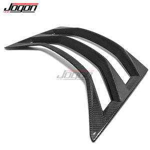 Pour Chevrolet <span class=keywords><strong>Corvette</strong></span> C8 Stingray sport tissu en Fiber de carbone hayon arrière évent couverture garniture voiture accessoires - Product Image 5