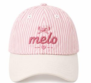 Gorra de Béisbol <span class=keywords><strong>Melo</strong></span> <span class=keywords><strong>Rosa</strong></span> con Bordado Floral, Parte Superior Suave y Ajustable, para Protección Solar en Verano, Nueva Llegada 2026 - Product Image 1
