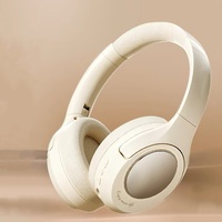 Casque sans fil pliable ANC supra-auriculaire, son stéréo HiFi 5.4, chargement Type-C pour voyage et bureau