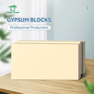 Moderne hoch dichte Gips steine Schall dichte feuerfeste Wand blöcke für das Haus Wohnzimmer Schlafzimmer für Park Hotel anwendungen - Product Image 1