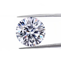 Prix compétitifs en gros pour diamants ronds créés en laboratoire CVD HPHT VVS1 VVS2, pierres brutes pour la fabrication de bijoux fins