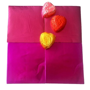 Trung Quốc thấp moq nhôm lá đầy màu sắc sô cô la gói giấy tờ lá vàng cho kẹo - Product Image 4