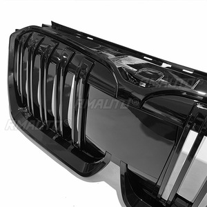 กระจังหน้าสีดำเงาสำหรับ BMW X1 U11 U12 XDrive18d 28i 23d M Sport 2022-2024 อะไหล่เปลี่ยนกระจังหน้าแต่งรถยนต์ - Product Image 4