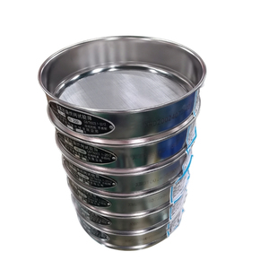 200mm Diameter Plain Weave Stainless Steel Wire Soil Sieve Test Sieve for Filters - Product Image 3