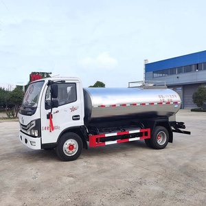 דונגפנג נירוסטה קטנה 5000l חלב מיכל משאית בתפזורת חלב נוזל תחבורה משאית משאית - Product Image 3