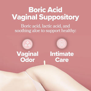 Productos de Cuidado Femenino OEM/ODM, Supositorio Vaginal de Ácido Bórico <span class=keywords><strong>para</strong></span> Mujeres Adultas con Aloe y Probióticos Yoni <span class=keywords><strong>para</strong></span> el Alivio del Olor - Product Image 3
