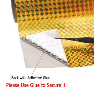 สติกเกอร์ฟิล์มกาวโฮโลกราฟฟิกทำจากเหยื่อตกปลา,กระดาษกาวแบบ Sabiki ยาว45ซม. กว้าง5/10เมตร - Product Image 4