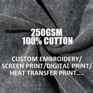 250gsm 100% Cotton Luxury Washed t Shirt <b>Boys</b> Heavyweight Acid <b>Wash</b> T-shirt Custom Oversized Blank Vintage T Shirt for Men - Product Image 2