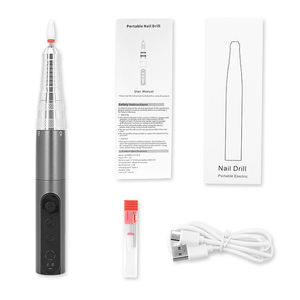 35000rpm có thể sạc lại Nail đánh bóng di động E tập tin Nail Khoan Máy với mũi khoan - Product Image 2