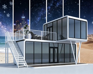 <span class=keywords><strong>Casa</strong></span> Contenedor Prefabricada Ecológica a Mejor Precio <span class=keywords><strong>con</strong></span> Electricidad Solar, Hotel, Dormitorio - Product Image 3