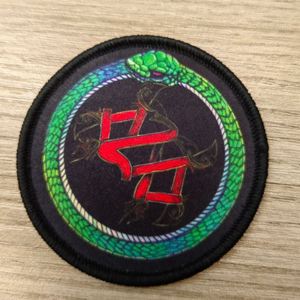 Custom New Style Streetwear Woven <b>Patch</b> Floral Print Iron-<b>on</b> Letters <b>Sew</b>-<b>on</b> Printed <b>Patch</b> for T-Shirts Hat Use Heart Flower - Product Image 1