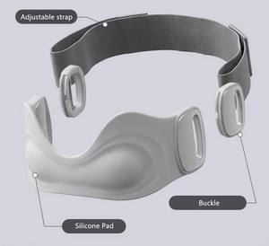 Sangle de soutien rotulien réglable en silicone pour le genou – Soulagement de la douleur, sécurité sportive, rééducation – Conception respirante et légère - Product Image 5