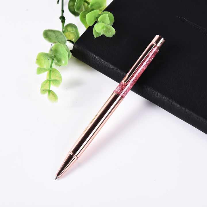Custom Rose Gold Foil Personalized Metal Ball Point Pen mm