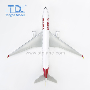 Modelo de Avión <span class=keywords><strong>Iberia</strong></span> A350-900 1/200 33cm de Plástico ABS, Color Personalizable, Regalo de Aviación Moderno, Ideal para Regalar - Product Image 4