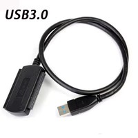 Cable USB 3.0 a IDE SATA Tipo-C 3 en 1, Adaptador Convertidor de Disco Duro S-ATA de 2.5 y 3.5 Pulgadas para PC y Laptop