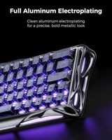 Teclado Magnético para Juegos Mercury V60 Pro 60 HE OEM ODM, Frecuencia de Sondeo Real de 8 kHz, Latencia de 0,125 ms, Activación Rápida Dinámica, Ajuste de 0,005 mm